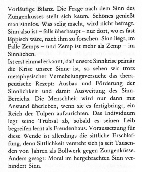 aus: Markus Werner - "Froschnacht", (c) 1985 Residenz Verlag, Salzburg/Wien