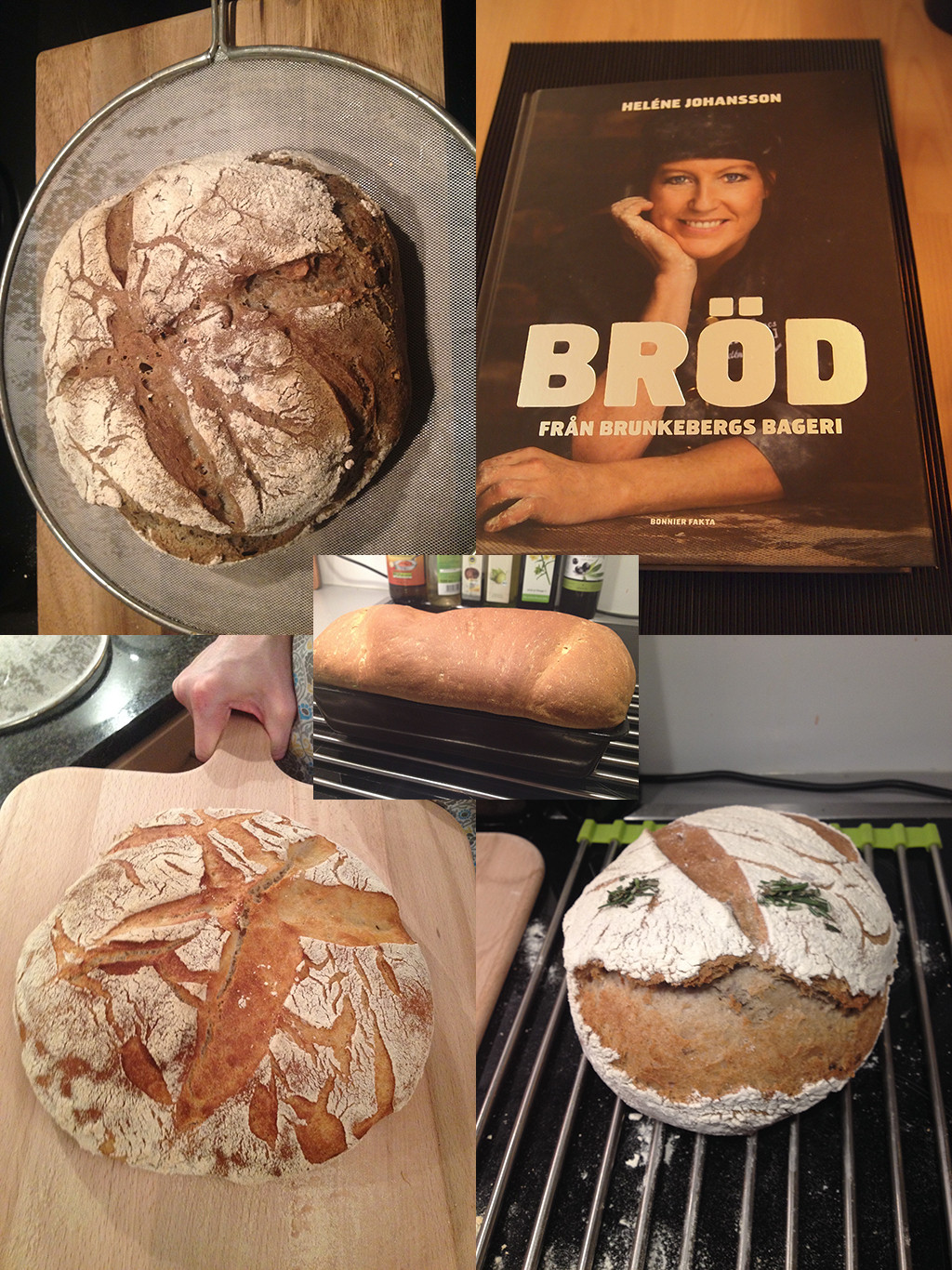 Thanks to Björn and Helene Johansson (not related) fabulously fluffy (inside) and crispy (outside) bread creations succeed!